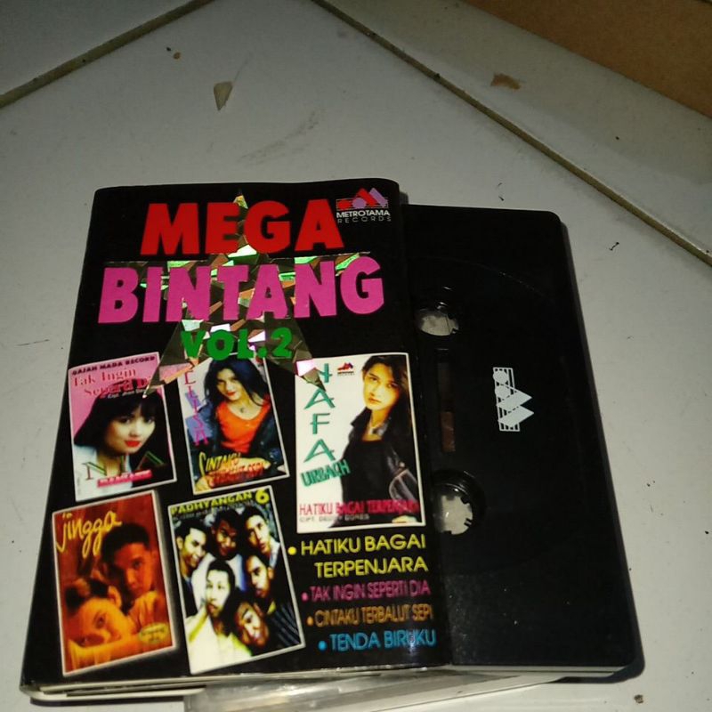 Mega bintang  vol  2 kaset pita