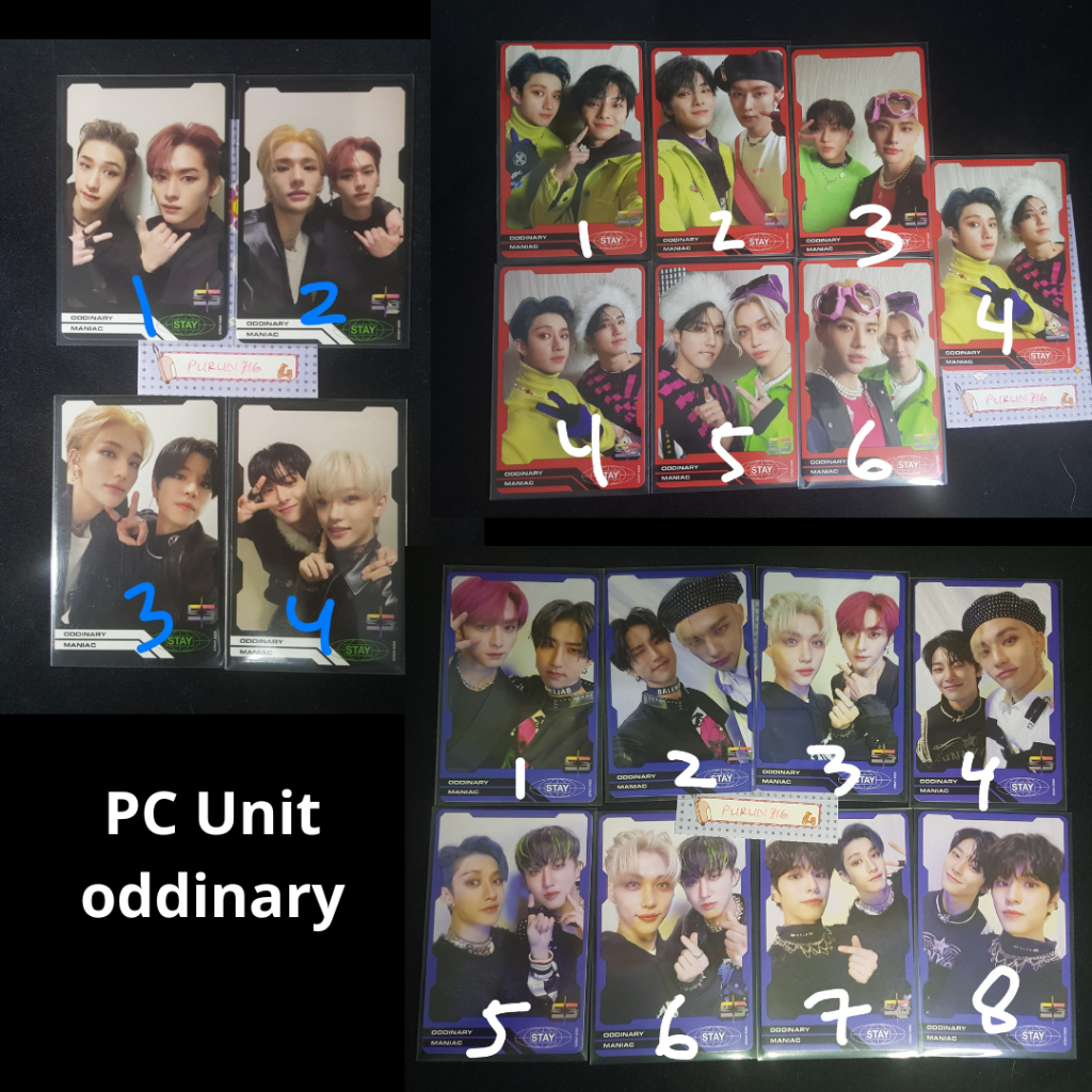 PC Straykids SKZ Unit Oddinary