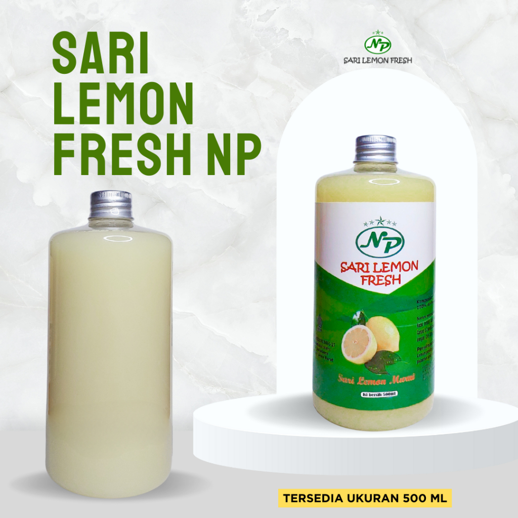 

Sari Lemon 100% Murni Minuman Diet dan Kesehatan Pelangsing Kecantikan HALAL dan BPOM