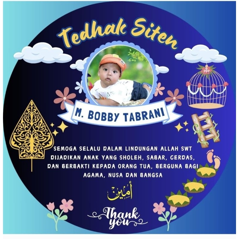 

stiker tedak siten