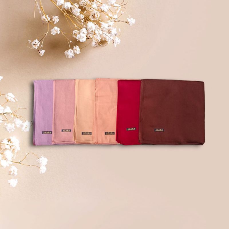 Hijab Segiempat Oskara (110 x 110 cm) By Azara superfashion Hijab Voal Miracle Azara