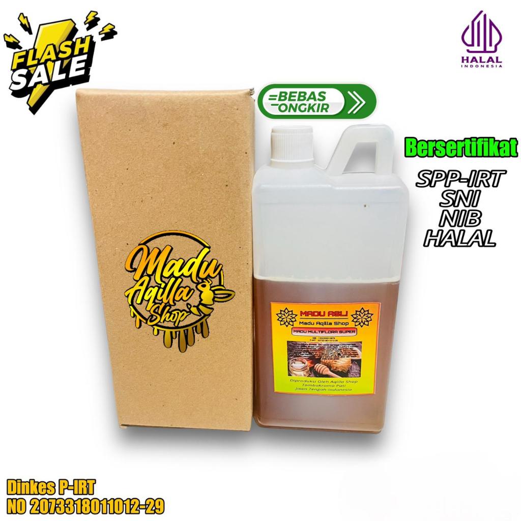 

Madu Multiflora 1 kg Madu Murni Grade A
