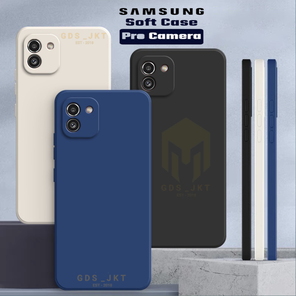 GDT - Soft Case Pro Camera Samsung A01 A01 core A02 A02s A03 A03s A03 core A04 A04s A04e A04 core