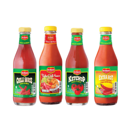 

Delmonte saus tomat / saus extra pedas / saus pedas manis 330 ml