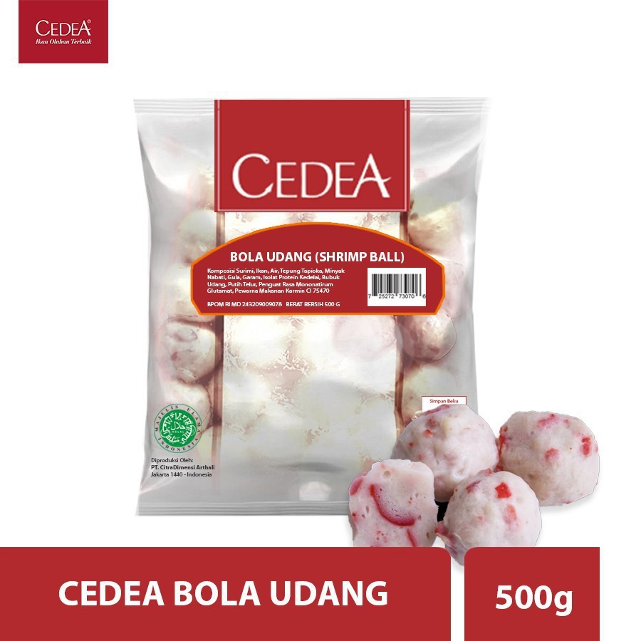 

CEDEA Baso Bakso Udang Ball 500 gram