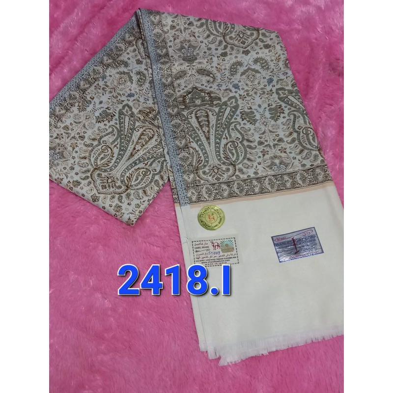 SORBAN KASHMIR TENUN ORI CAMEL BRAND