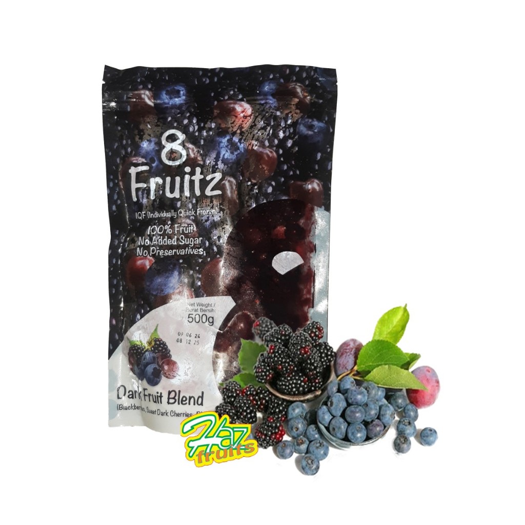 

8 Fruitz Dark Fuit Blend 500 Gram