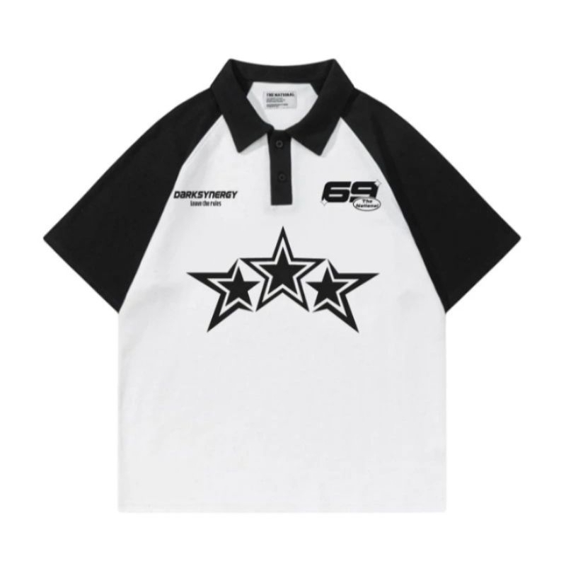 Oversize rugby polo shirt DarkSynergy