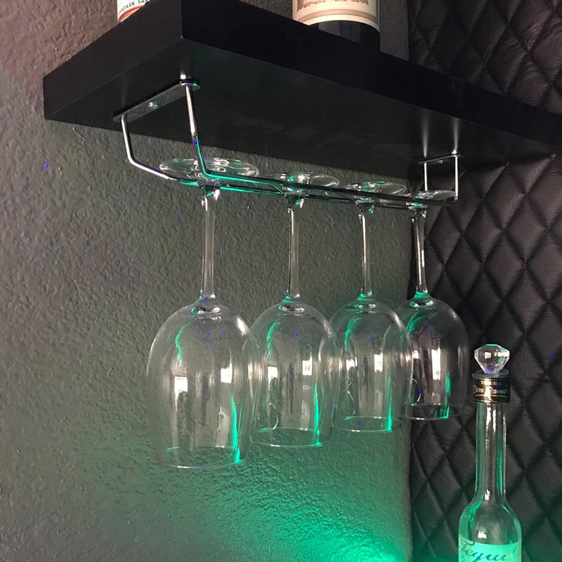 Gantungan Gelas Mini Bar Rak Gantung Gelas Gantungan Cangkir Estetik Untuk Bar Dan Dapur Gelas Tangk