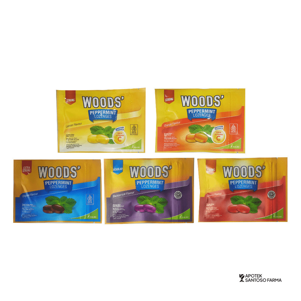 

WOODS LOZENGES - PERMEN WOODS Untuk Melegakan Tenggorokan