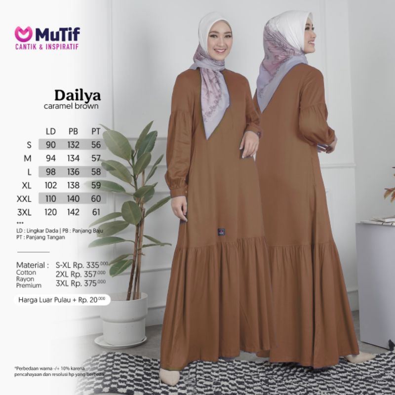 Gamis Dailya - Mutif