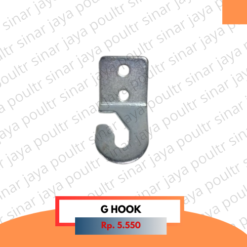 G-hook besi / adjuster besi pengait gantungan / g hook besar / g hok / ghok / kandang ayam