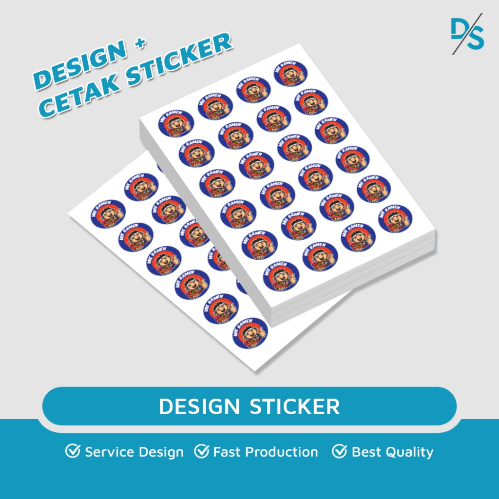 

DSPRINTING - Cetak Desain sticker custom / Vinyl / Chromo / Transparant / Print Sticker / Custom Sticker Makanan / Sticker Food / Sticker Minuman / Jasa / Designt / Desain Produksi Sticker
