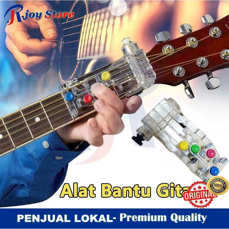 Gitar Auxiliary Artifact Guitar Teaching Aids Meringankan Nyeri Tangan Alat Bantu Pengajaran Chord