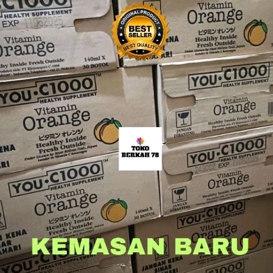 

You C1000 / You C 1000 / YouC1000 Vitamin C Jeruk Orange ( Karton )