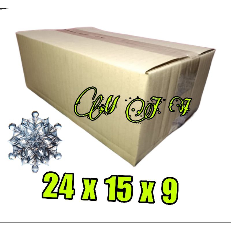 

kardus packing UK 24x15x9 kardus besar