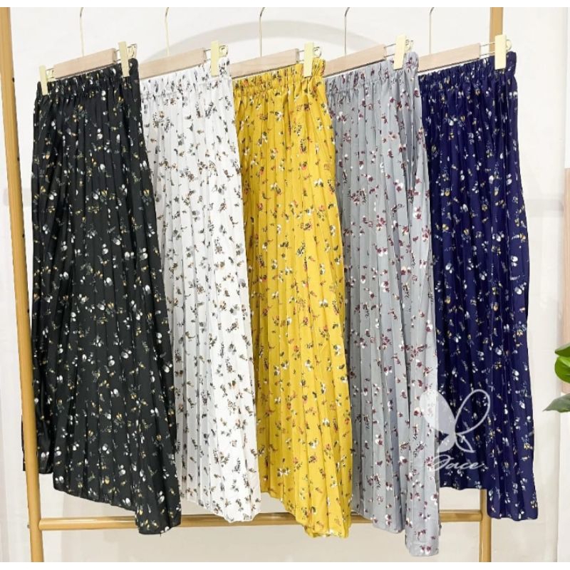 Rok Motif Bunga#ROK PLISKET BUNGA MELATI#Rok Cantik kekinian#Rok Trending Viral#COD