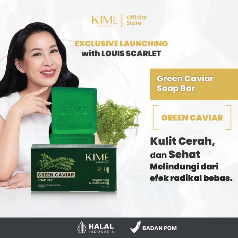 Kime Skincare Green Caviar Soap