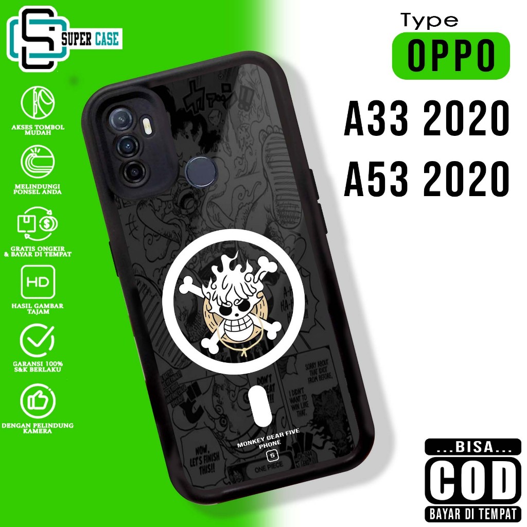 Case Hp For OPPO A53 2020 A33 2020 PON SoftCase Glossy casing Handphone Silikon Glass