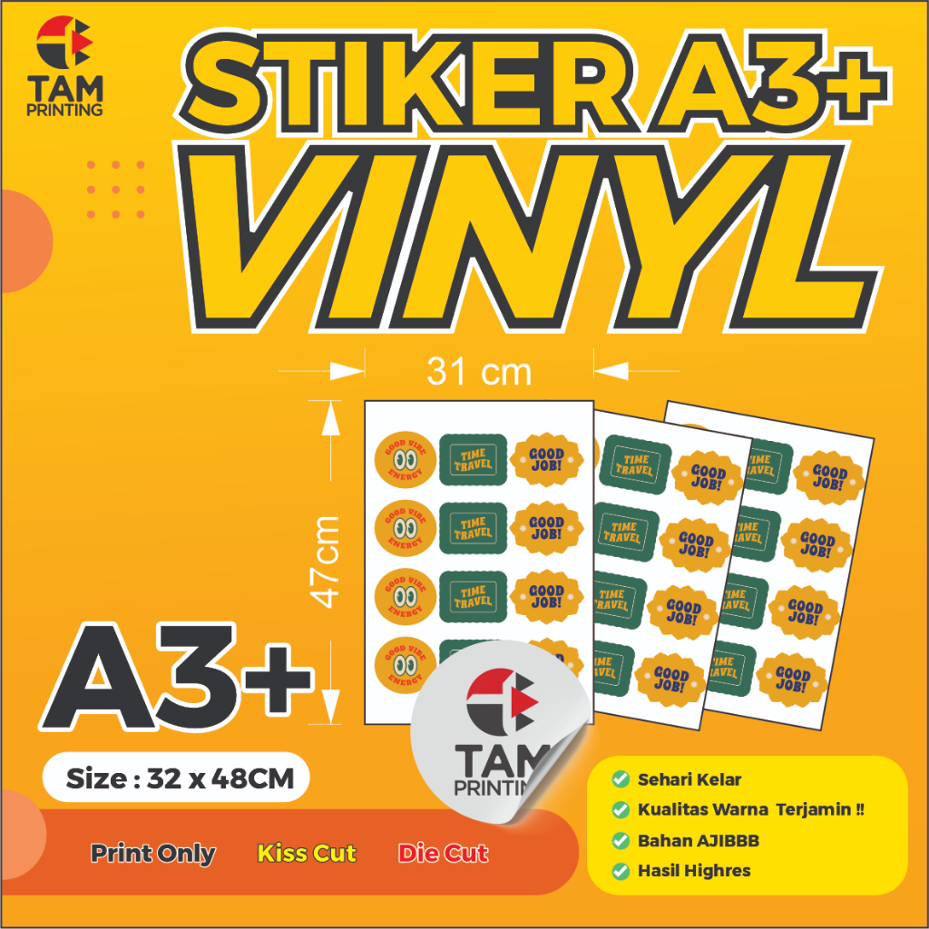 

Cetak Stilker Vynil Exilo A3+ Murah & Kualitas Warna Highres