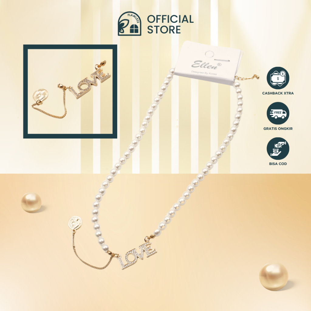 Ellen Kalung Fashion Love - Aksesori Wanita Stylish & Trendy NL008