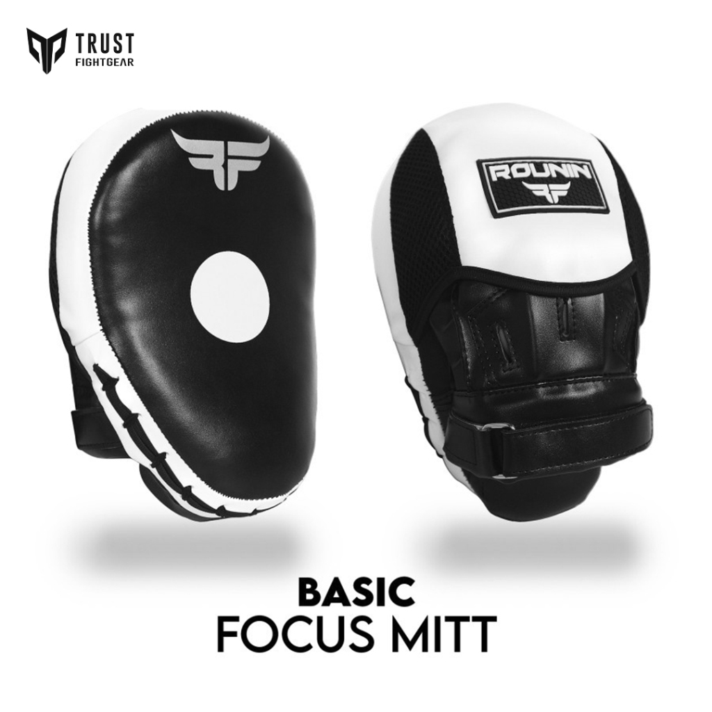 Focus mitt Rounin / punching pad / boxing pad target tinju Rounin fightware ( Sepasang )