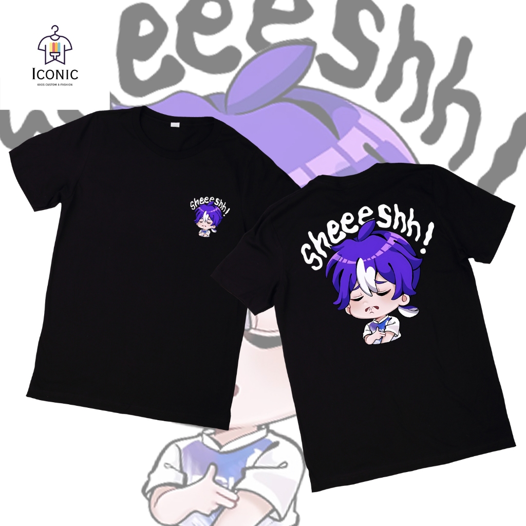 BAJU KAOS EMOTE MOBILE LEGENDS SHEEESHH PRIA WANITA