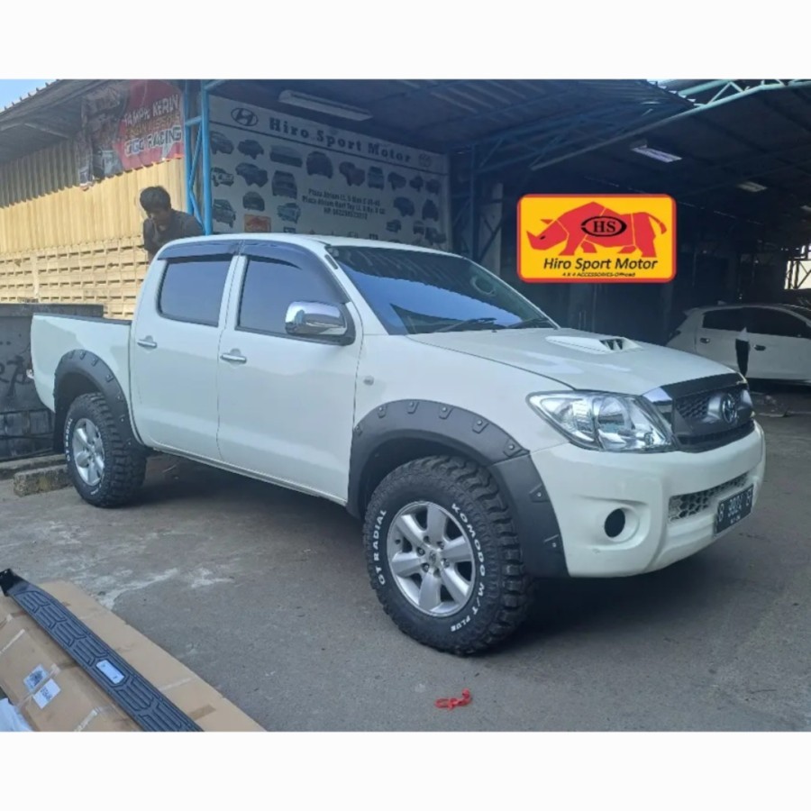 over fender hilux lama / vigo double cabin