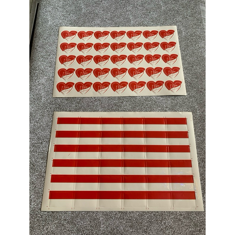 

Sticker Bendera RI / Sticker Pipi bendera / Sticker Dirgahayu Ri