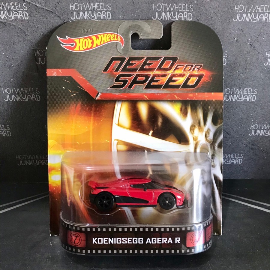 Hot Wheels Retro Need For Speed Koenigsegg Agera R