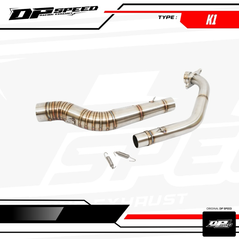 Header Leher Knalpot MX KING, MX NEW ,MX OLD ,FU KARBU Malaysia style
