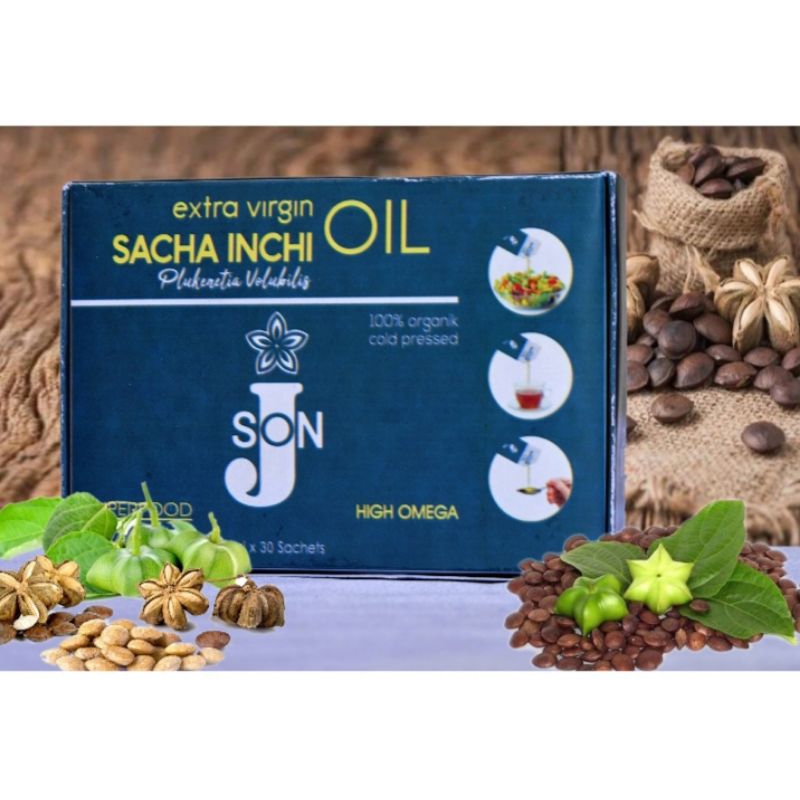 Sacha inchi oil/Minyak Sacha inchi/30 sachet