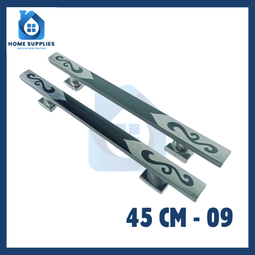 Gagang Pintu Kupu Tarung Stainless Murah 45cm - 09