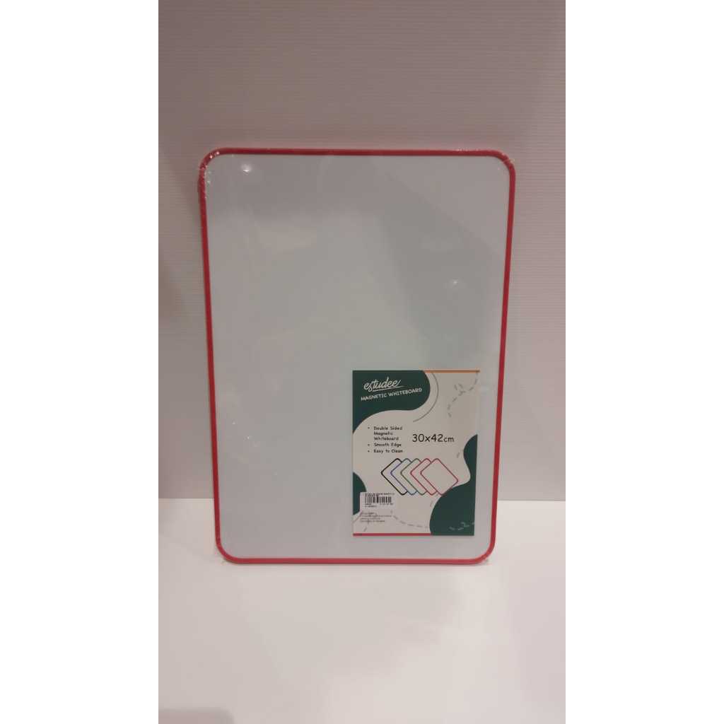 

GRAMEDIA BSD CITY - ESTUDEE WHITEBOARD MAGNETIC 2 SIDE 21X28CM RED