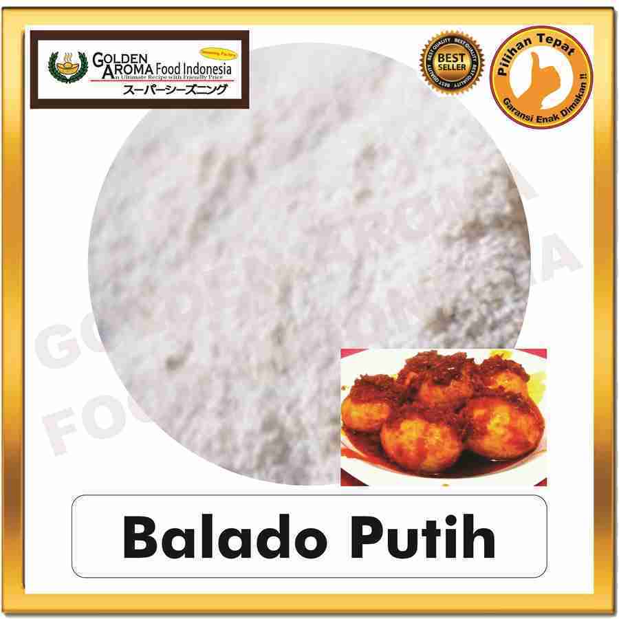 

Bubuk Tabur Rasa Balado Putih 70gr Bumbu Masak Serbaguna Enak Murah Halal Seasoning Powder botolan