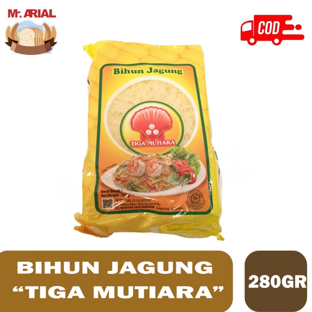 

Bihun Jagung Cap Tiga Mutiara // Bihun Rebus 280Gr