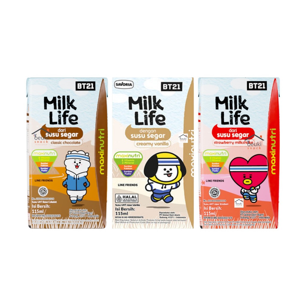 

Milk Life Susu UHT Kemasan Kecil 115ml Berbagai Varian Pilih Rasa