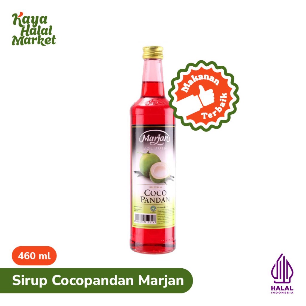 

Sirup Marjan Cocopandan 460ml Kaya Halal Market
