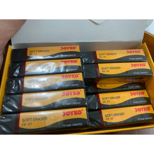 

Eraser Penghapus Joyko EB-30 (1 Kotak isi 30 Pcs)