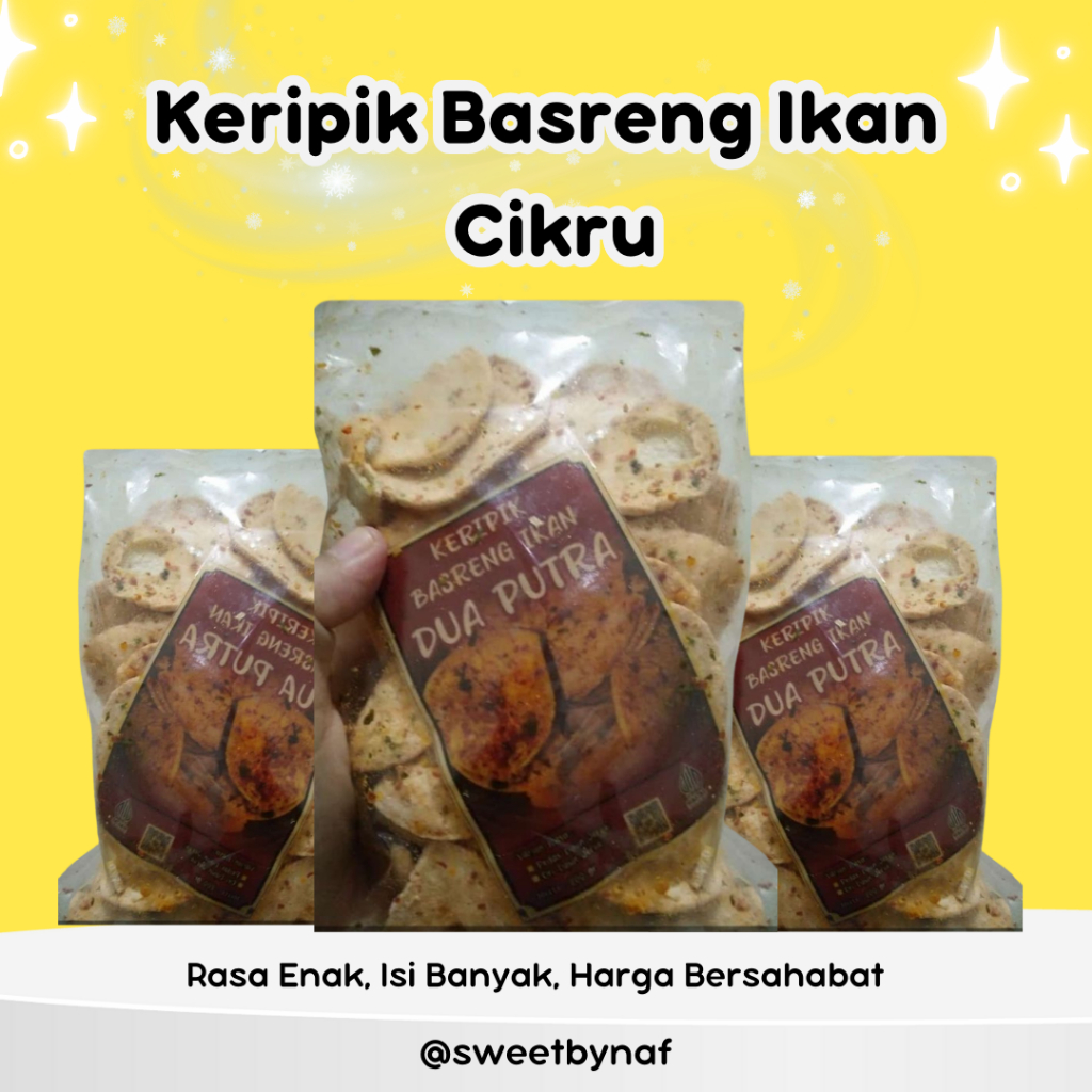 

Kripik Basreng Cikru/ Basreng Kering enak