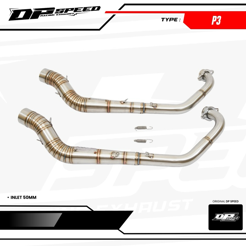Leher knalpot Type Malaysia stell ForYamaha MX king MX new MX old