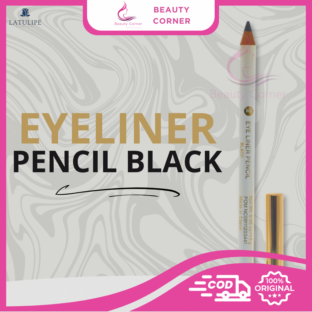 La Tulipe Eyeliner Pencil Black