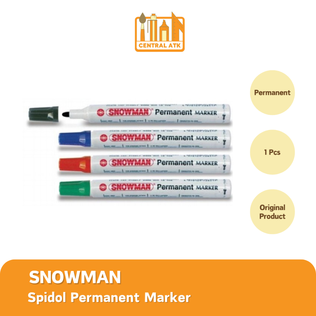 

SPIDOL SNOWMAN PERMANENT MARKER