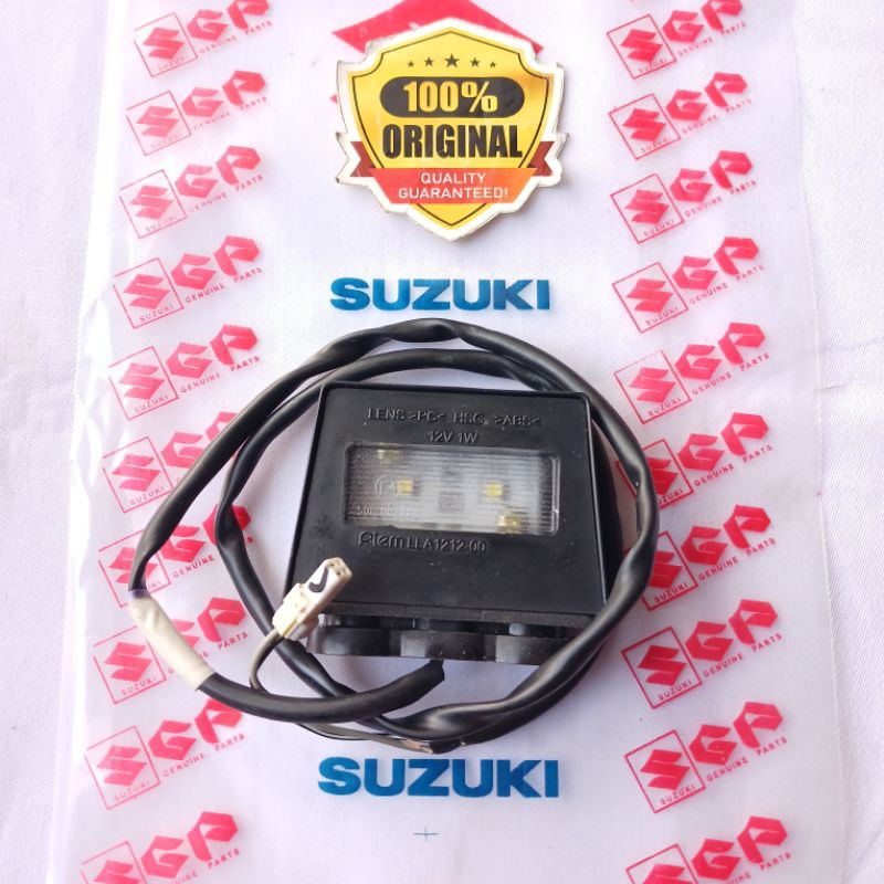 lampu led plat nomor suzuki gsx r150 gsx s150 original