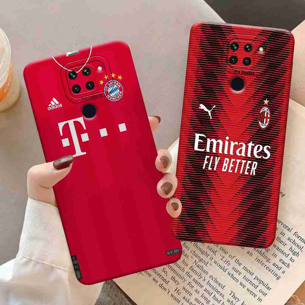 [ JN02 ] Softcase Redmi Note 9/Redmi Note 9 Pro Motif Bola - Case Costplay - Case Kekinian - Case Te