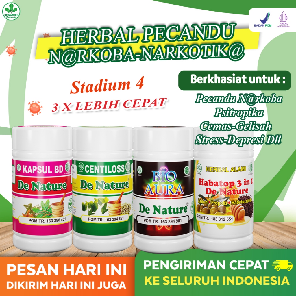De Nature Obat Penetral Urine Narkoba Sabu Tramadol,Mengobati Sakau gejala ringan dan gejala berat