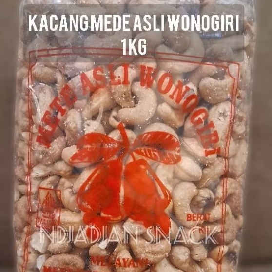 

Kacang Mete Gurih Mede Asli Wonigiri 1 Kg