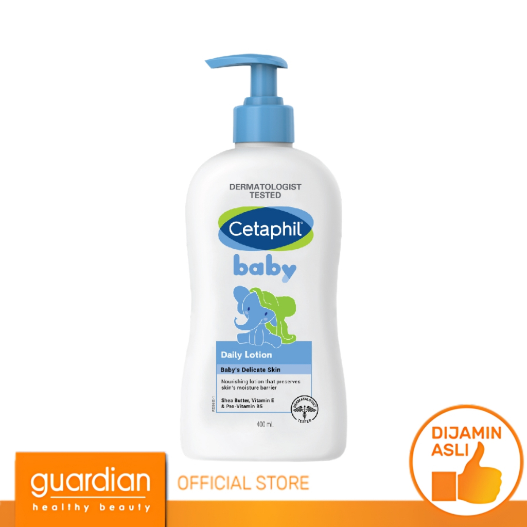 CETAPHIL BABY Daily Lotion 400ml - Lotion dan Pelembab untuk Perawatan Bayi