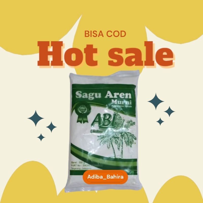 

TEPUNG SAGU AREN ABI 500 GR STOK TERBARU