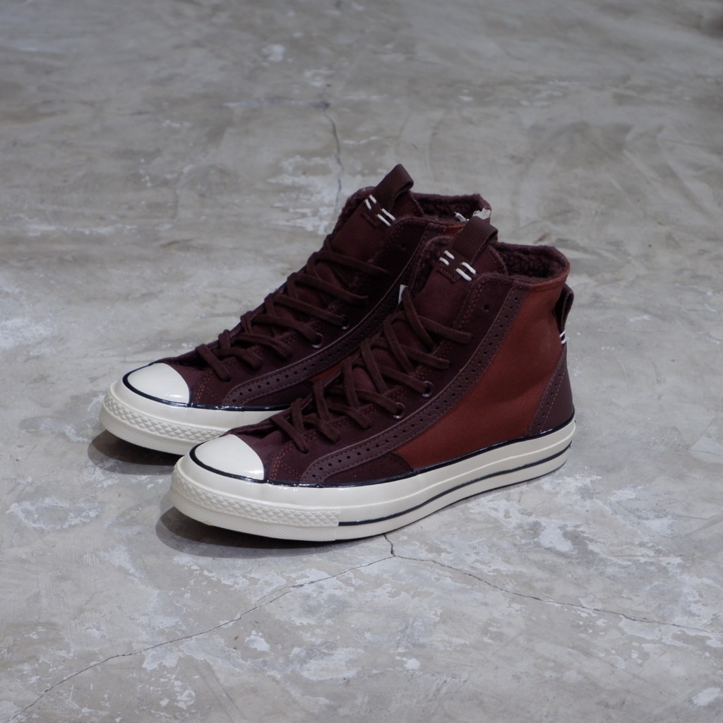 CONVERSE CHUCK TAYLOR 1970S HI LEATHER CHARCOAL CT 70S CT 70